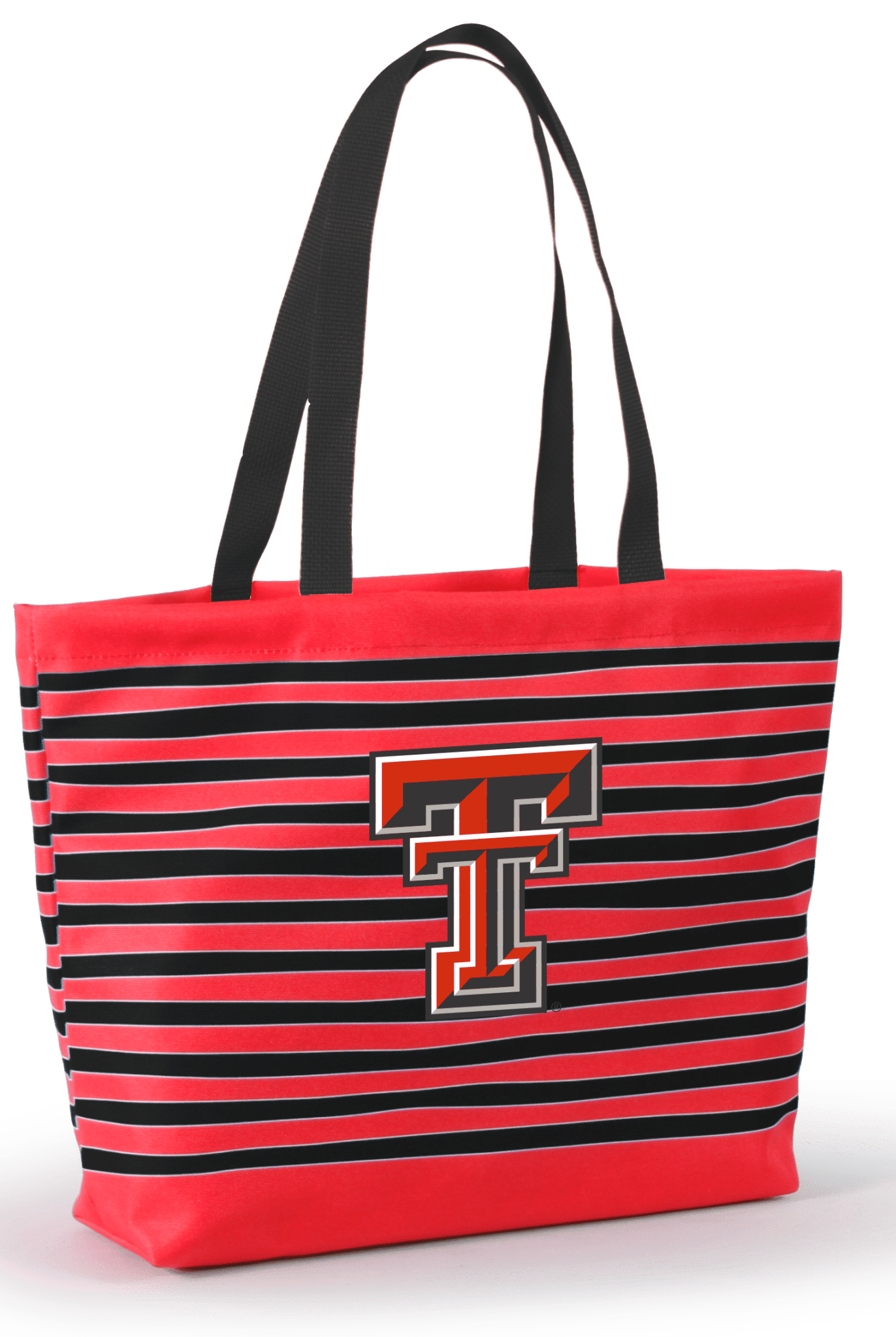 Texas Tech Tatum Tote Wavy Striped Tote by Desden - Deadwood South Boutique & Company LLC