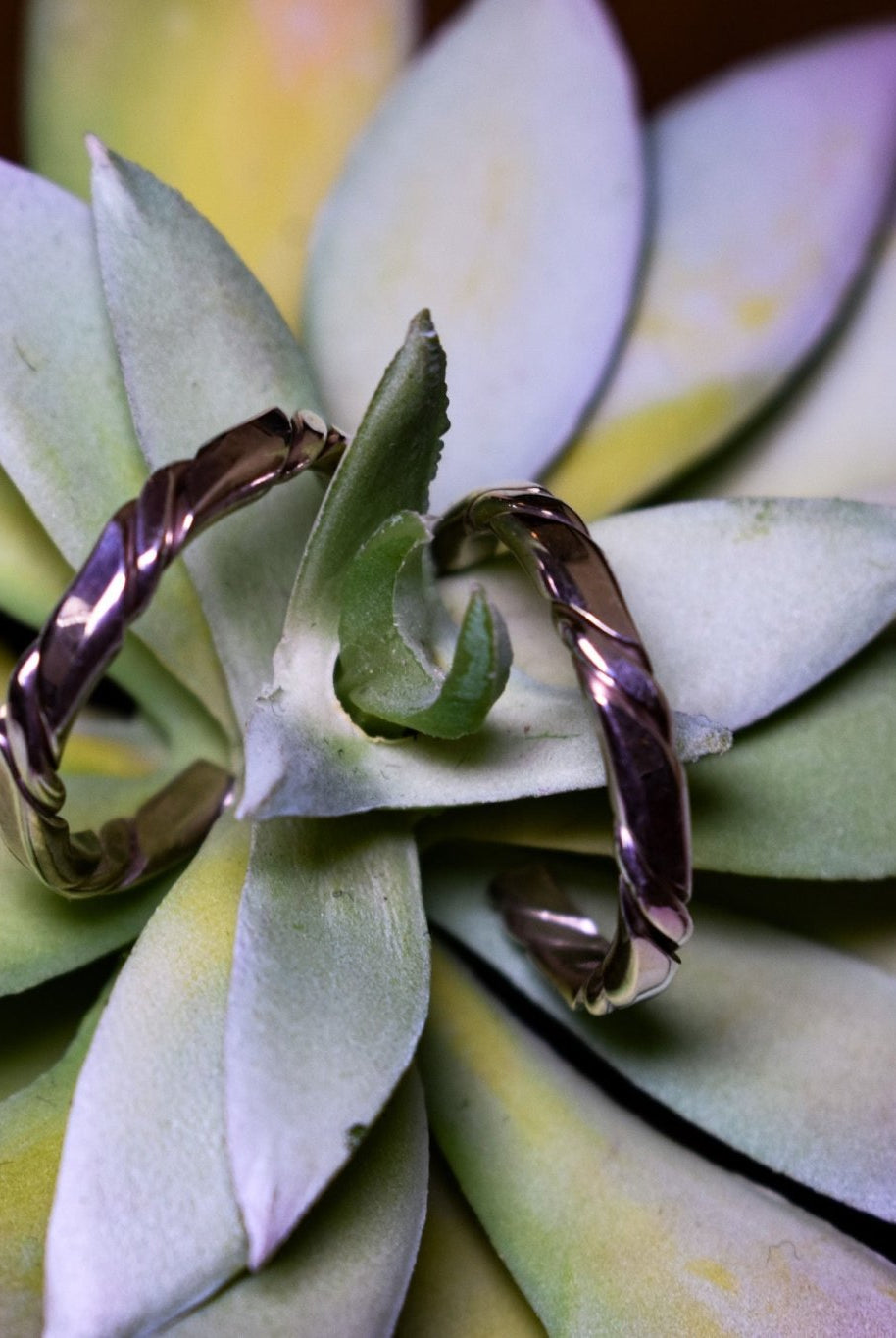 The Annie Sterling Silver Hoops - Deadwood South Boutique & Company LLC