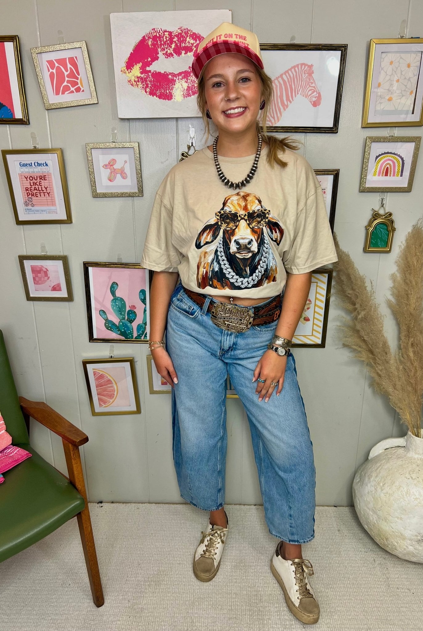 The Bougie Brahman Graphic Tee - Deadwood South Boutique & Company LLC