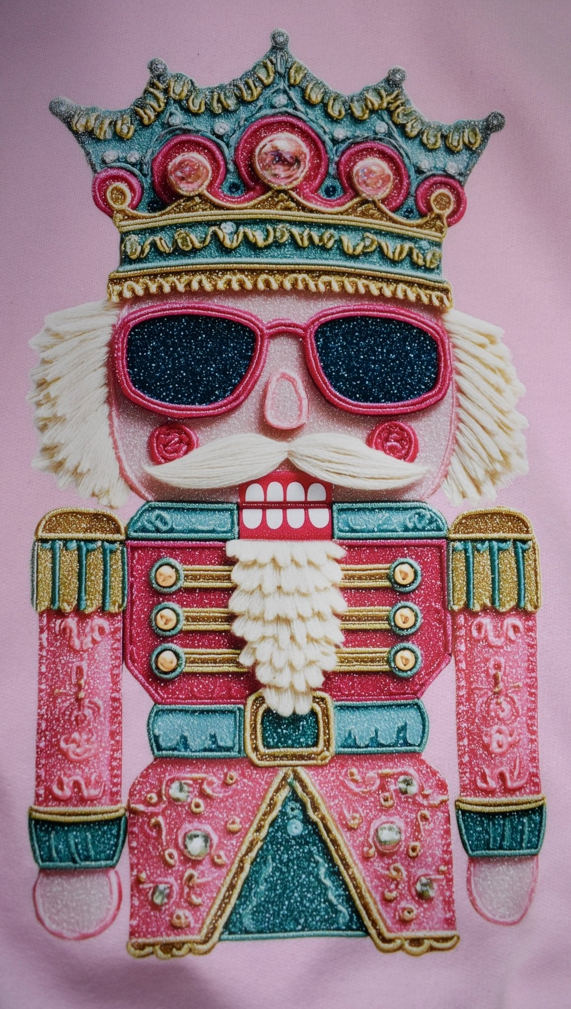 The Boujie Pink Nutcracker Sweatshirt - Deadwood South Boutique & Company LLC