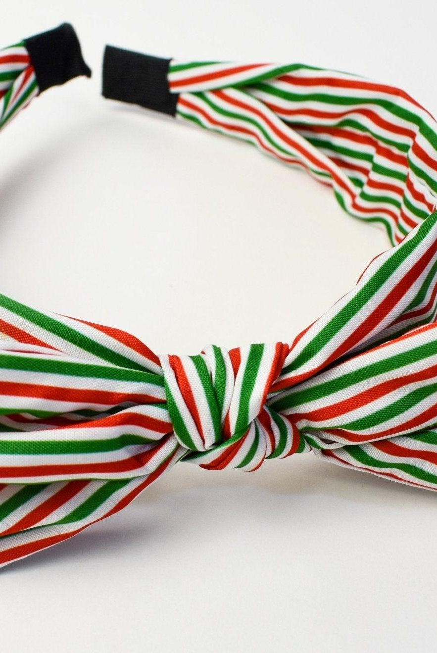 The Christmas Bow Headband - Deadwood South Boutique & Company LLC
