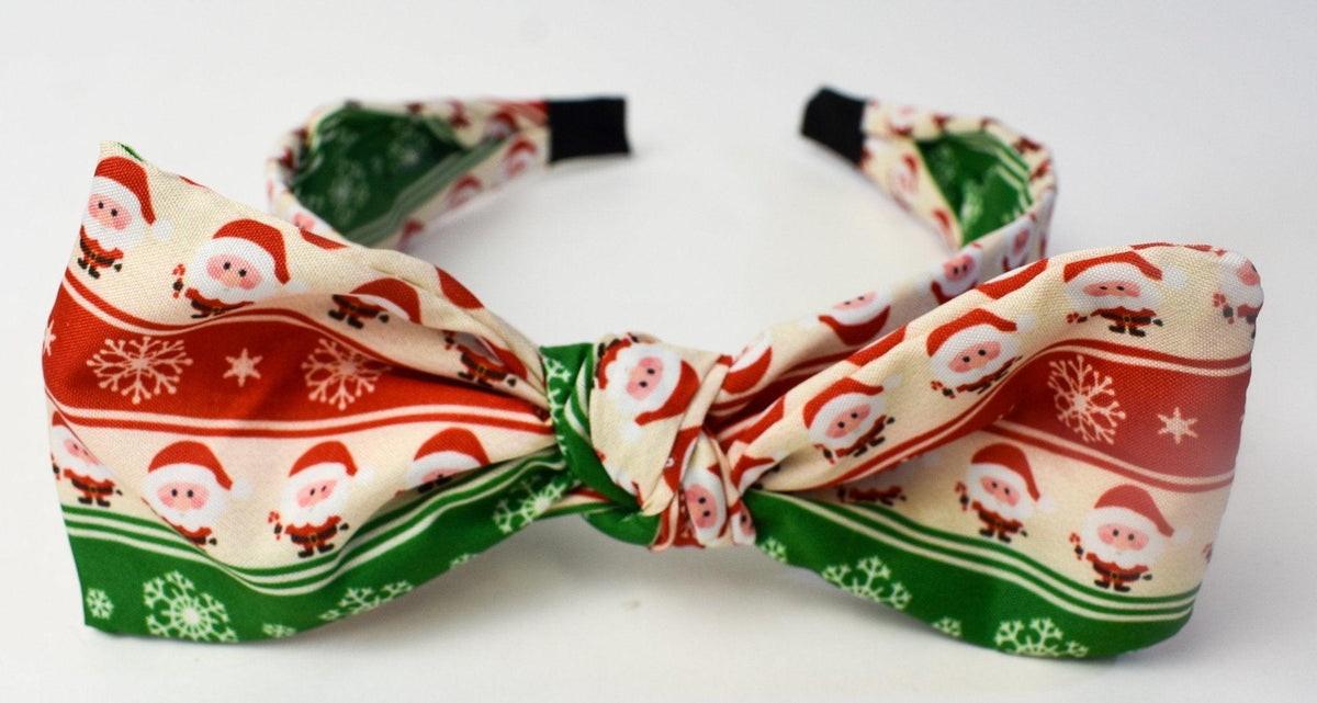 The Christmas Bow Headband - Deadwood South Boutique & Company LLC