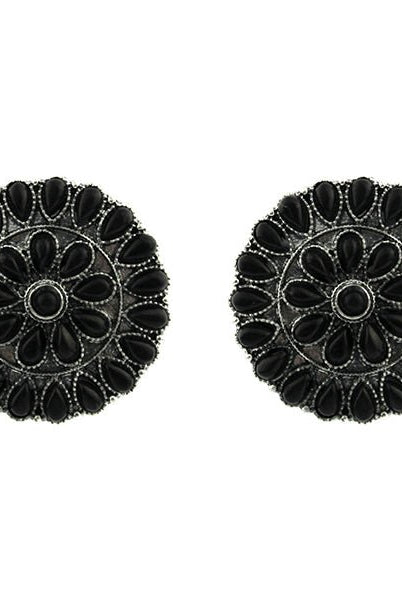 The Concho Fashion Earrings - Deadwood South Boutique & Company LLC