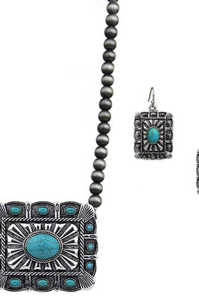 The Concho Fashion Earrings - Deadwood South Boutique & Company LLC