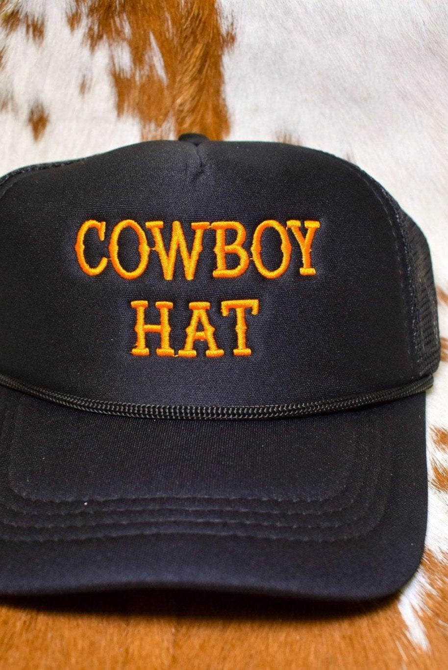 The "Cowboy Hat" Trucker Cap - Deadwood South Boutique & Company LLC