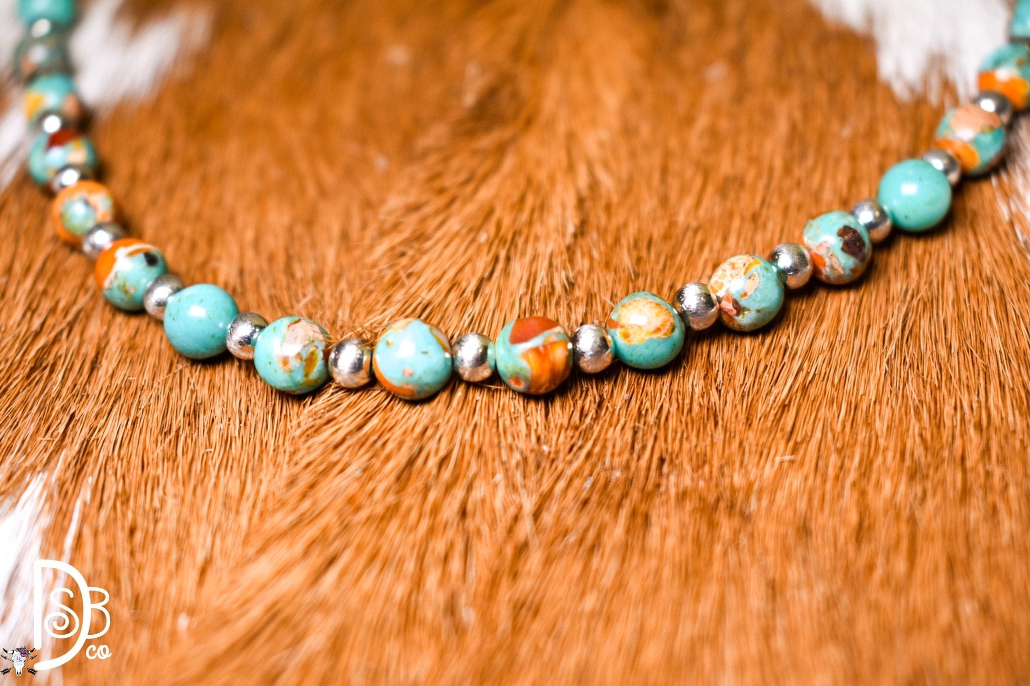 The Fashion Spiny Bead Necklace - Deadwood South Boutique & Company LLC