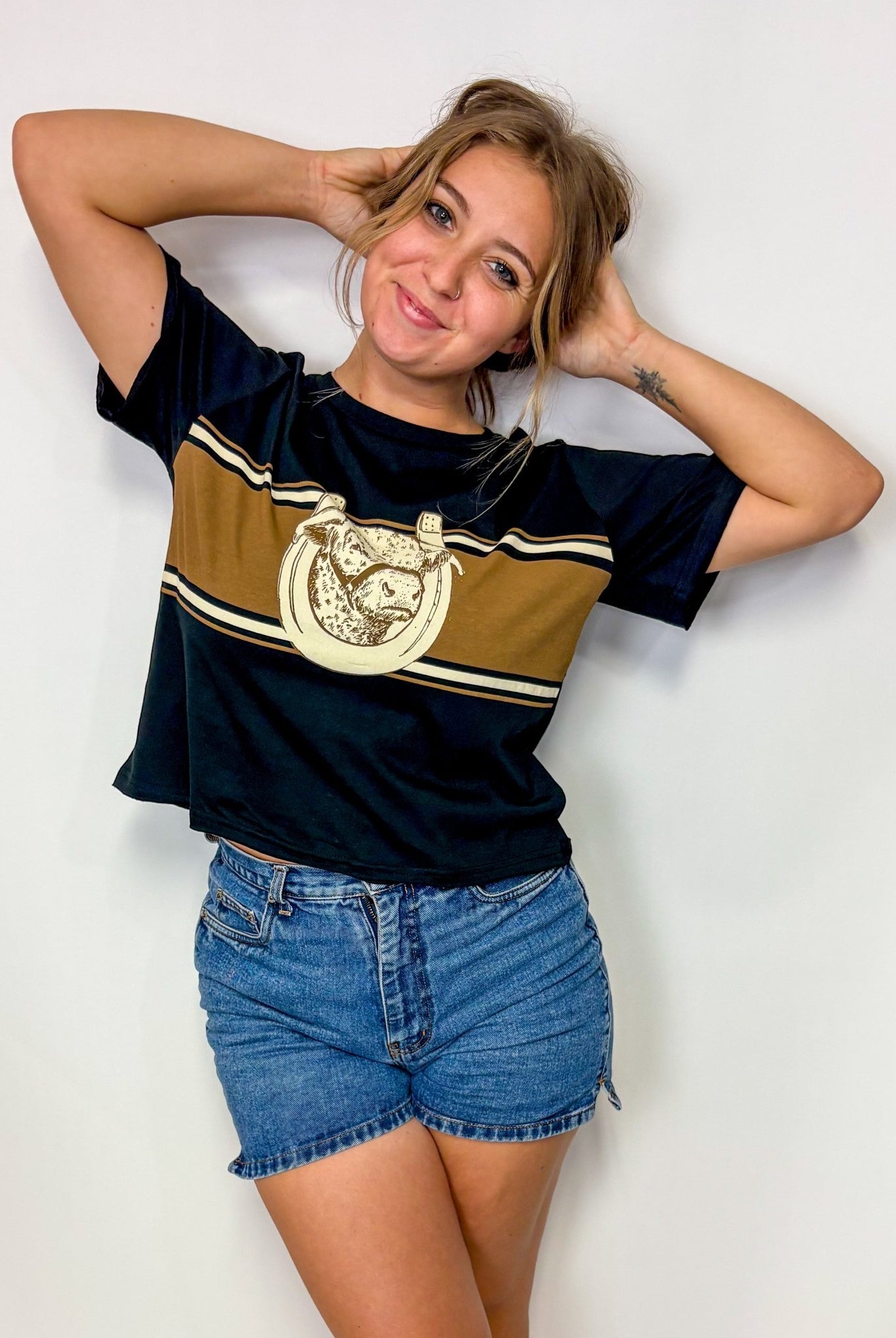 The H - Ranch Tee - Deadwood South Boutique & Company LLC