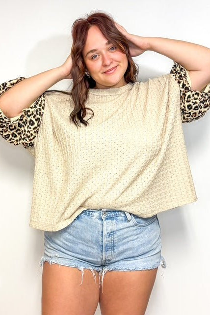 The Lola Leopard Plus Top - Deadwood South Boutique & Company LLC