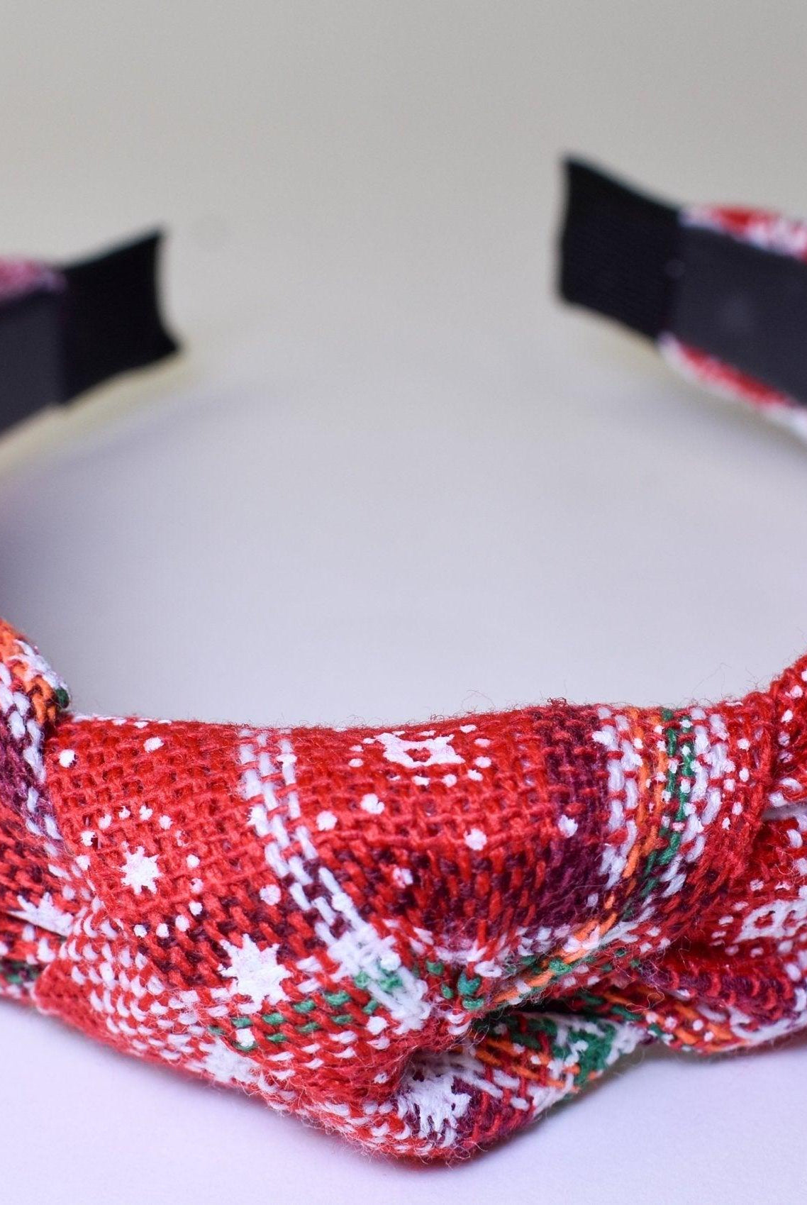 The Plaid Knotted Headband - Deadwood South Boutique & Company LLC