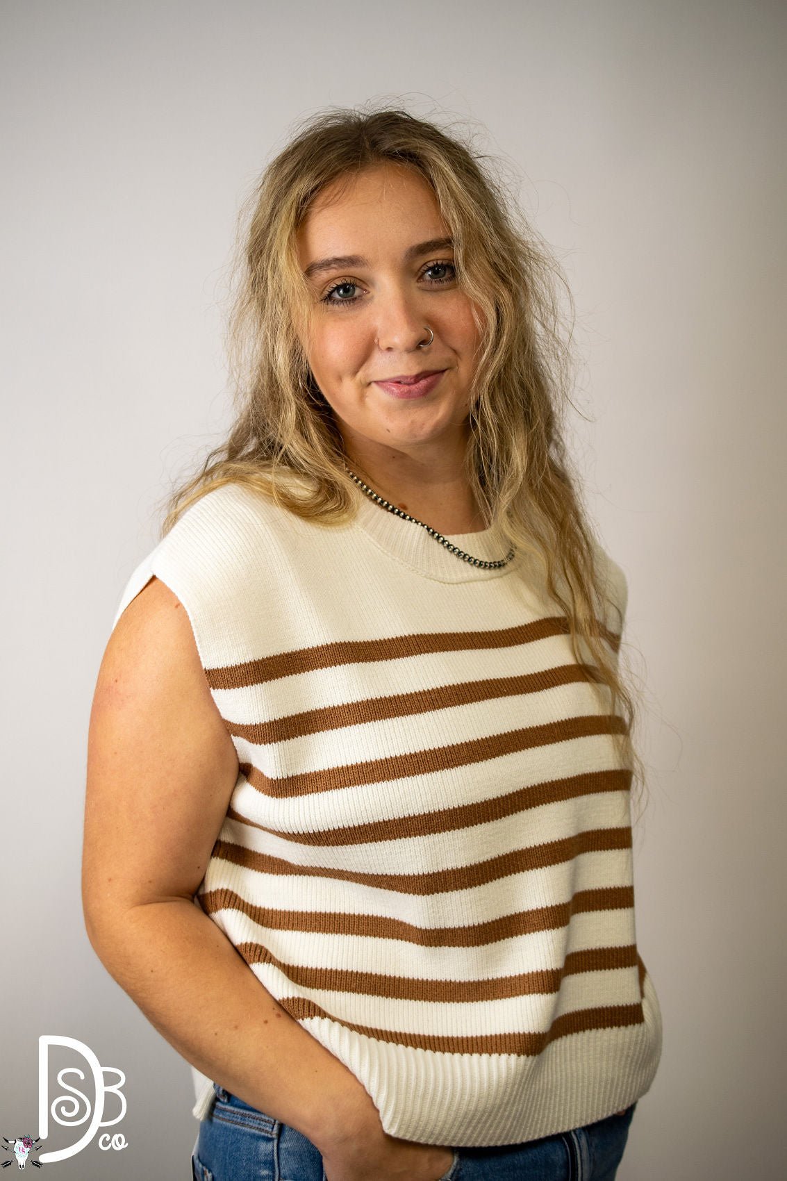 The Sandy Striped Sweater - Deadwood South Boutique & Company LLC