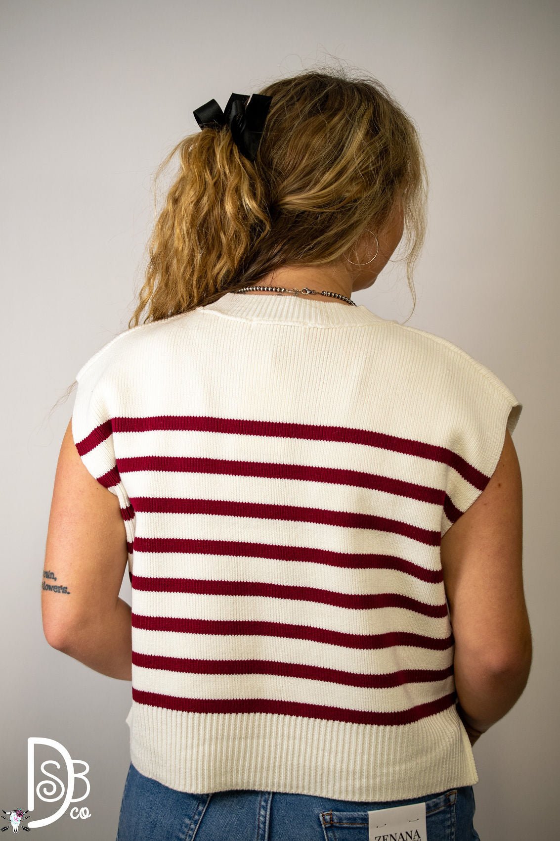 The Sandy Striped Sweater - Deadwood South Boutique & Company LLC