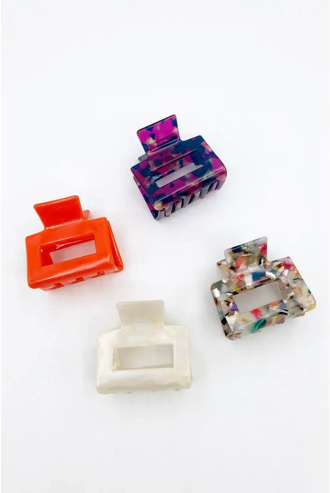 The Simplistic Small Hair Claw Clip - Deadwood South Boutique & Company LLC