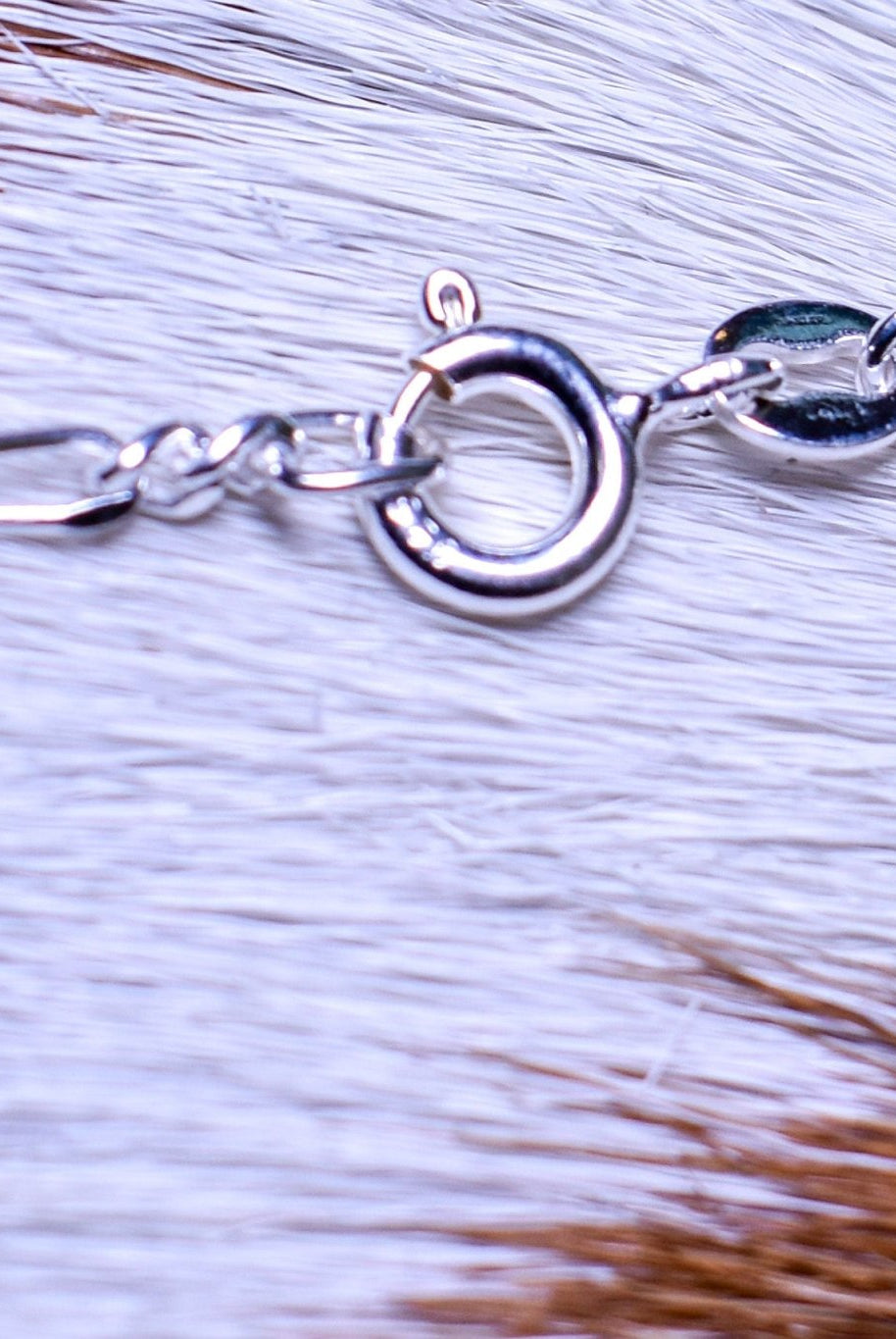 The Sterling Silver 18" Figaro Chain - Deadwood South Boutique & Company LLC
