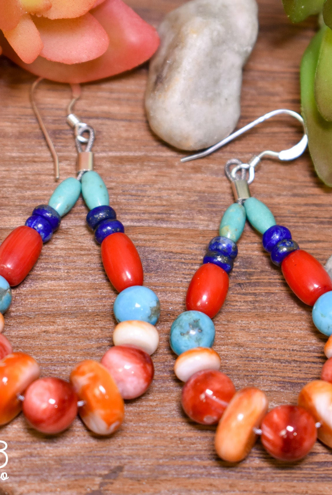 The Sterling & Spiny Teardrop Earrings - Deadwood South Boutique & Company LLC