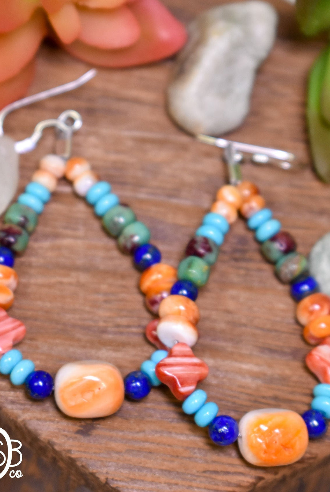 The Sterling & Spiny Teardrop Earrings - Deadwood South Boutique & Company LLC