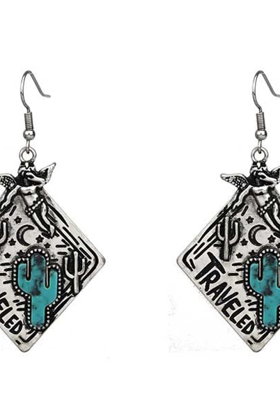 The Traveled Fashion Earrings - Deadwood South Boutique & Company LLC