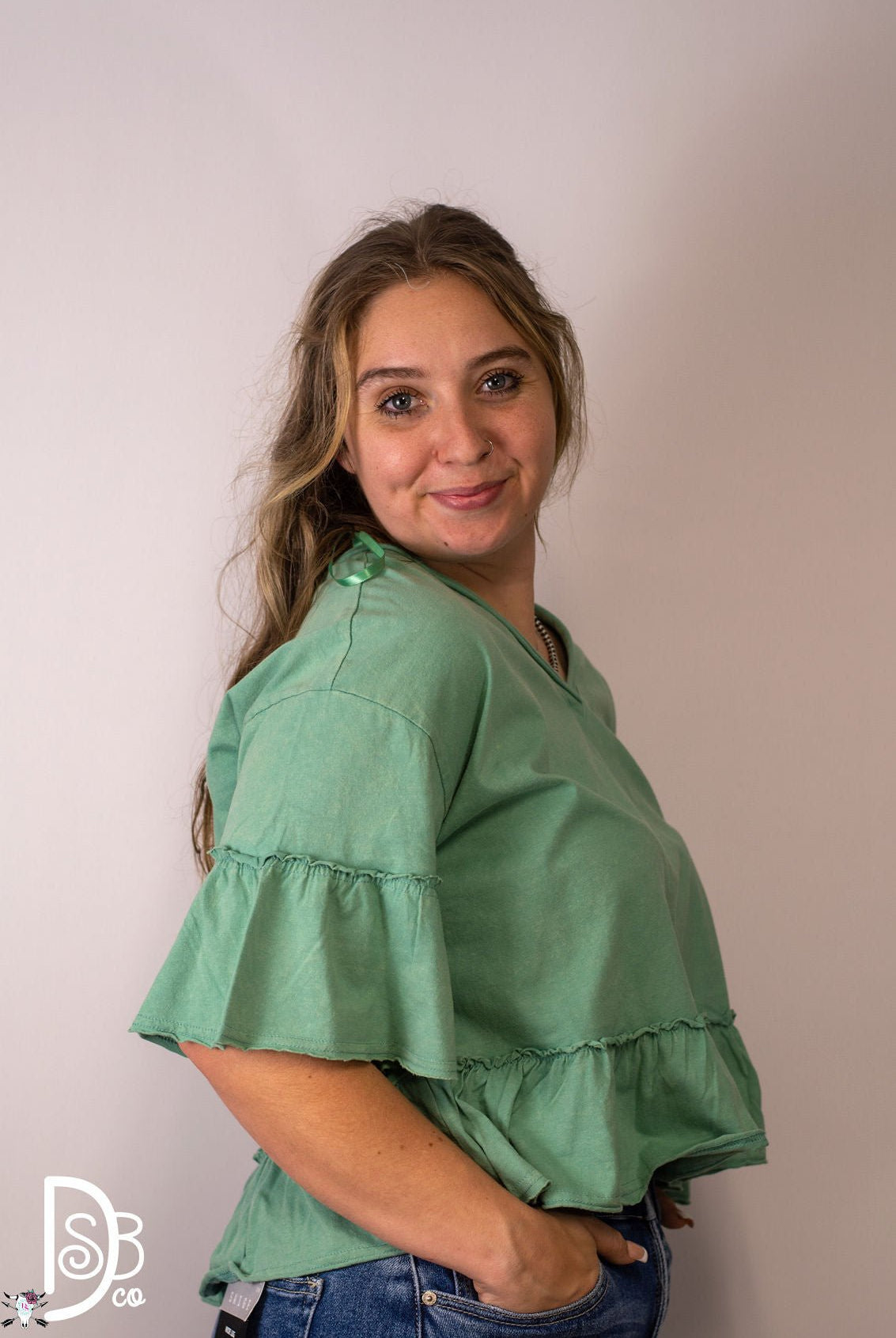 The Willow Mineral Wash Top - Deadwood South Boutique & Company LLC