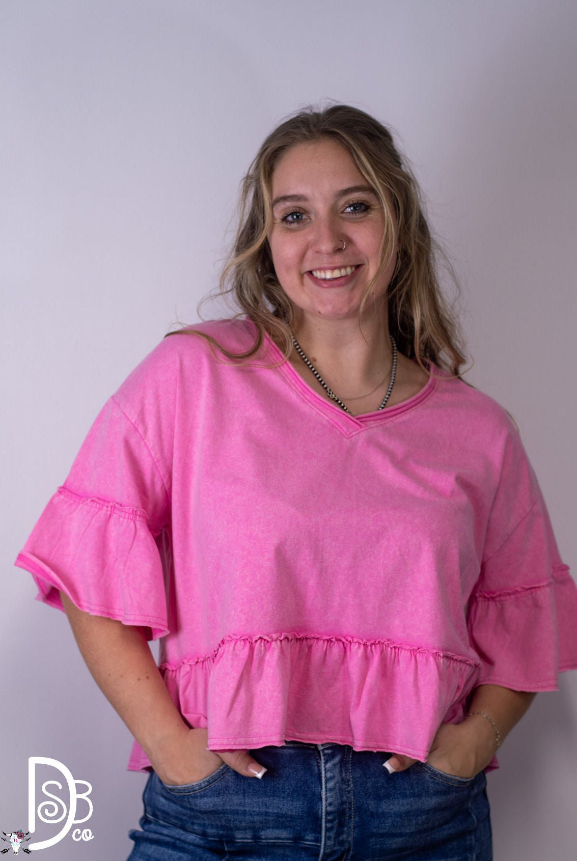 The Willow Mineral Wash Top - Deadwood South Boutique & Company LLC