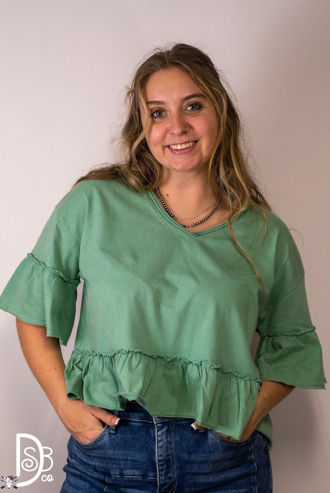 The Willow Mineral Wash Top - Deadwood South Boutique & Company LLC