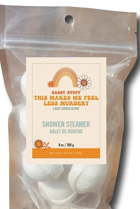 This Makes Me Feel Less M*rdery Shower Steamers - Deadwood South Boutique & Company LLC