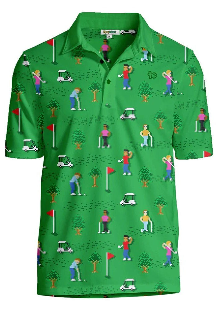 Tipsy Elves 8 - Bit Birdie Golf Polo - Deadwood South Boutique & Company LLC