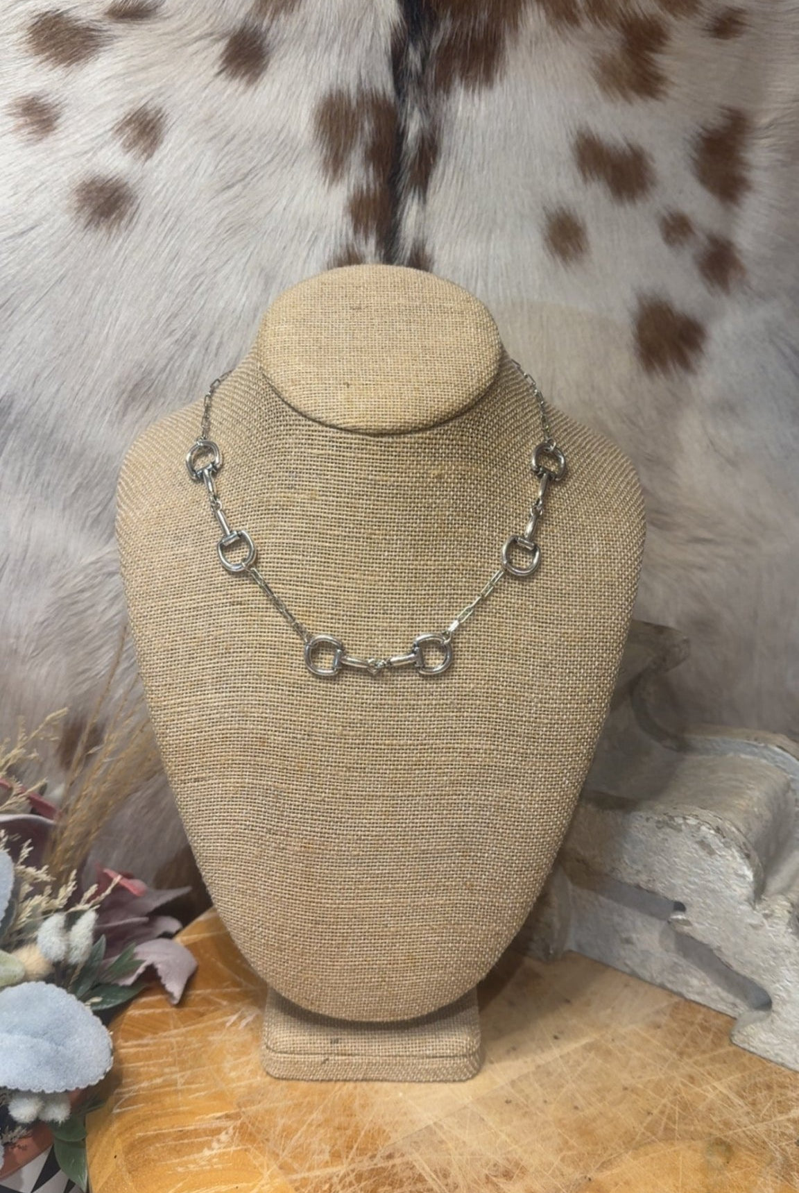 Triple Times Bit Necklace - Deadwood South Boutique & Company LLC