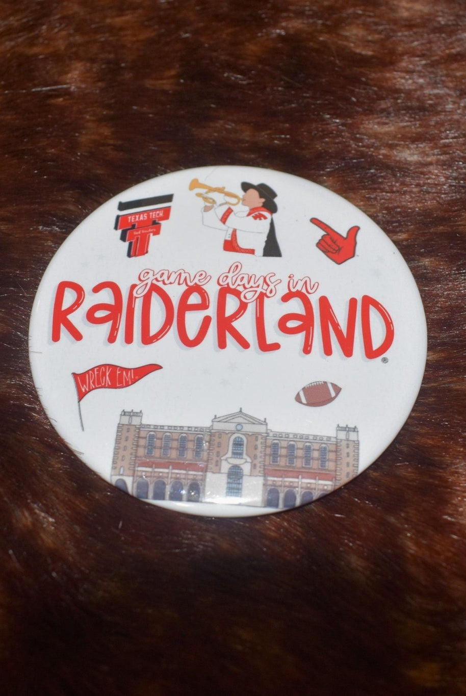 University Game Day Buttons - Deadwood South Boutique & Company LLC
