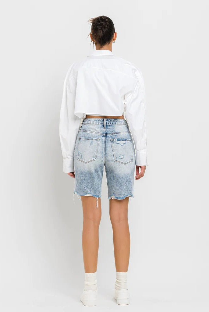 Vervet Amici High Rise Bermuda Shorts - Deadwood South Boutique & Company LLC