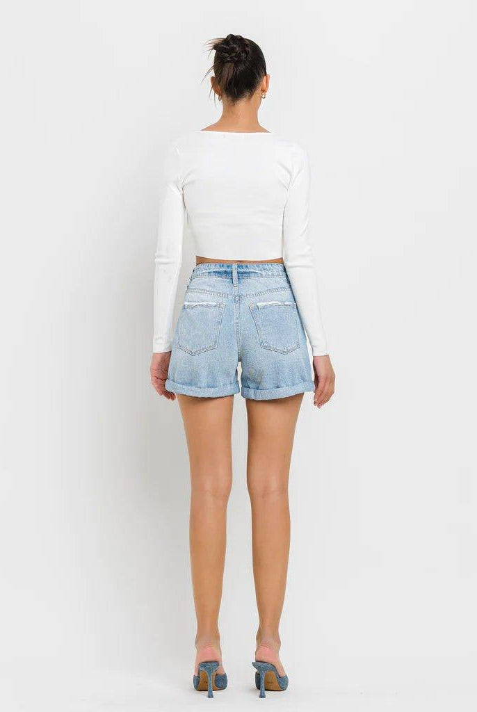 Vervet Pacific Venice Boyfriend Shorts - Deadwood South Boutique & Company LLC