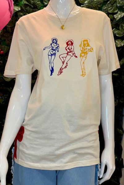 Vintage Cowgirls Graphic Tee - Deadwood South Boutique & Company LLC