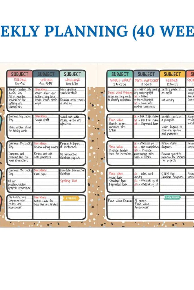 We Belong Teacher Planner - Deadwood South Boutique & Company LLC