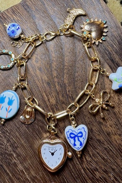 Whimsical Western Charm Bracelet - Deadwood South Boutique & Company LLC
