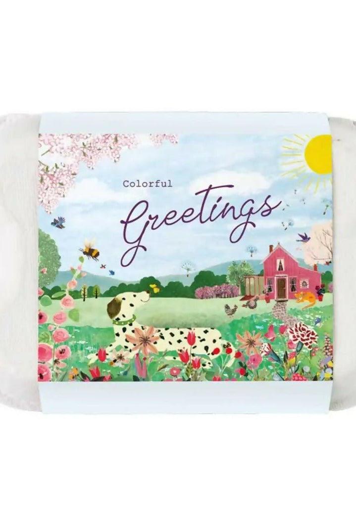 Wildflower Egg Carton - Deadwood South Boutique & Company LLC