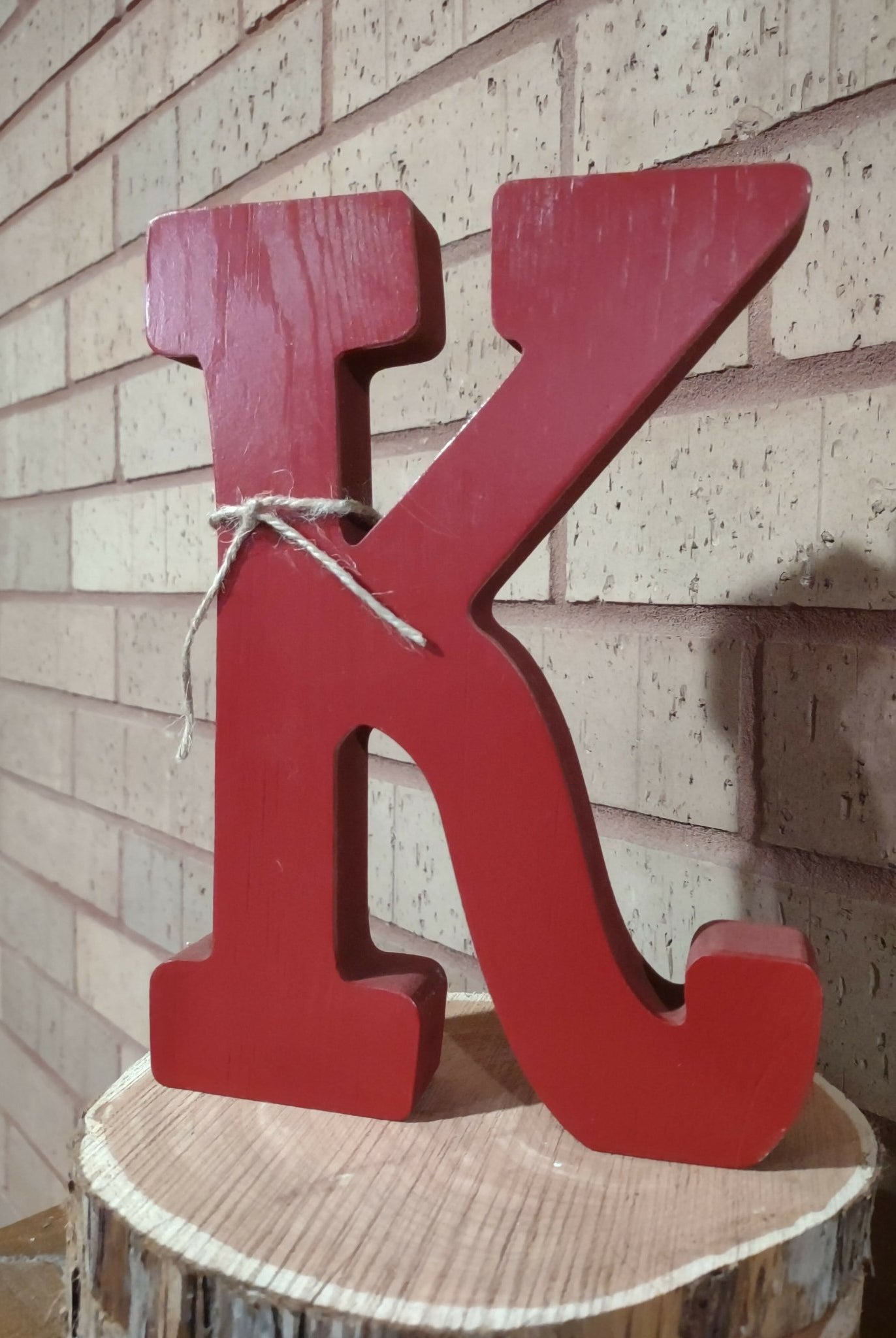 Wood Letter "K" - Deadwood South Boutique & Company LLC