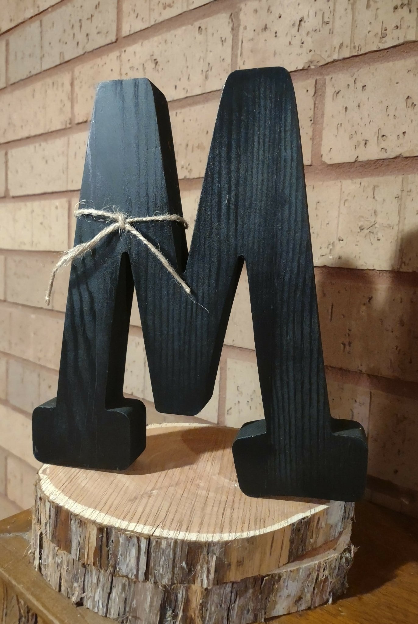 Wood Letter "M" - Deadwood South Boutique & Company LLC