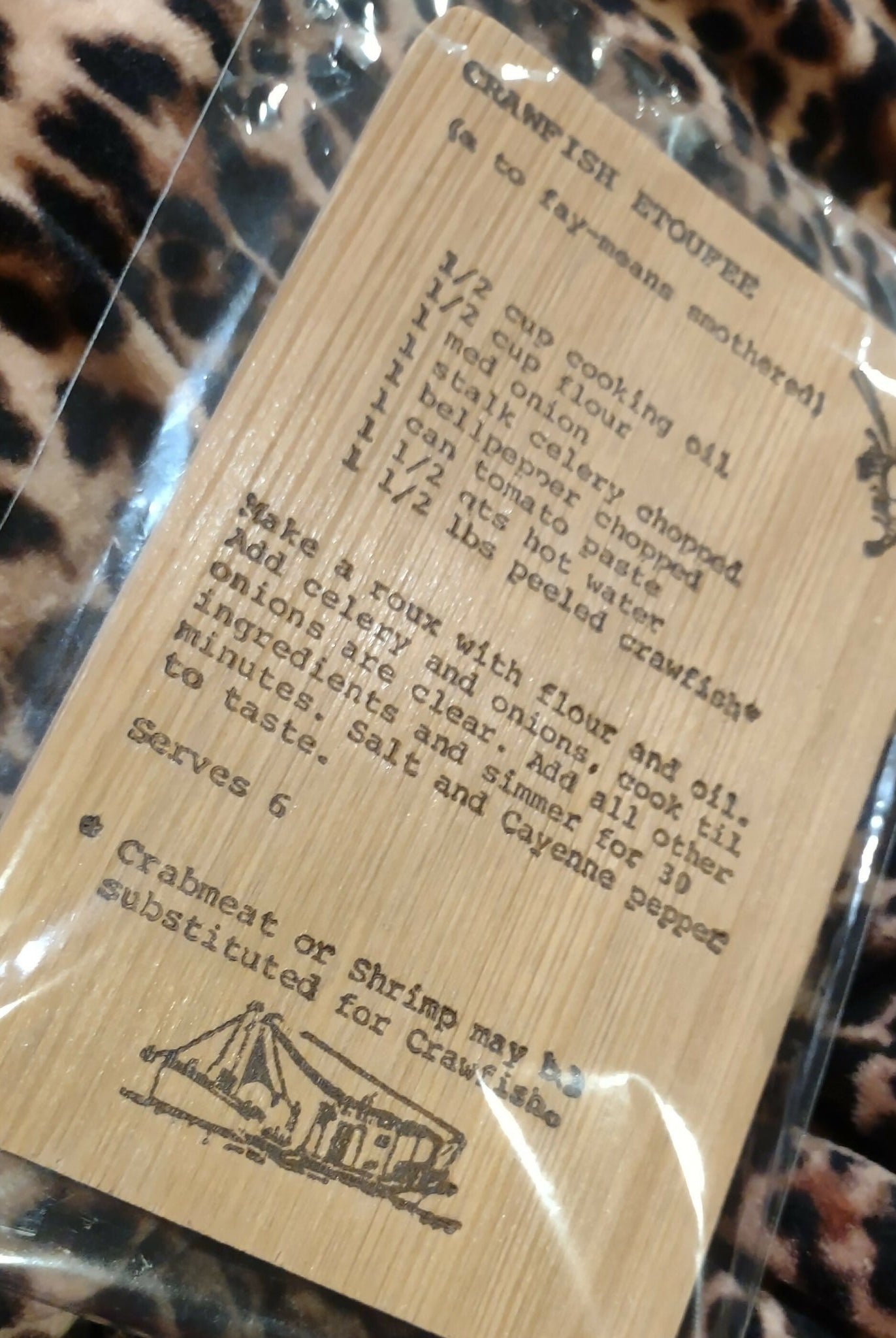 Wood Recipe - Deadwood South Boutique & Company LLC