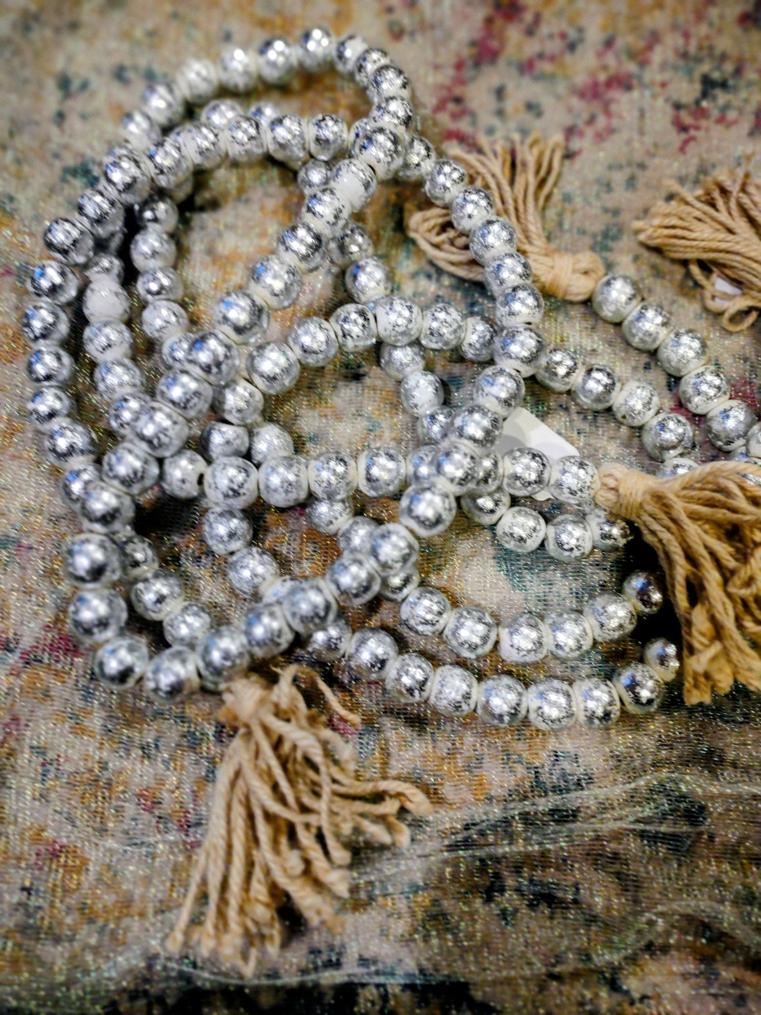 Wooden Bead Garland - Deadwood South Boutique & Company LLC