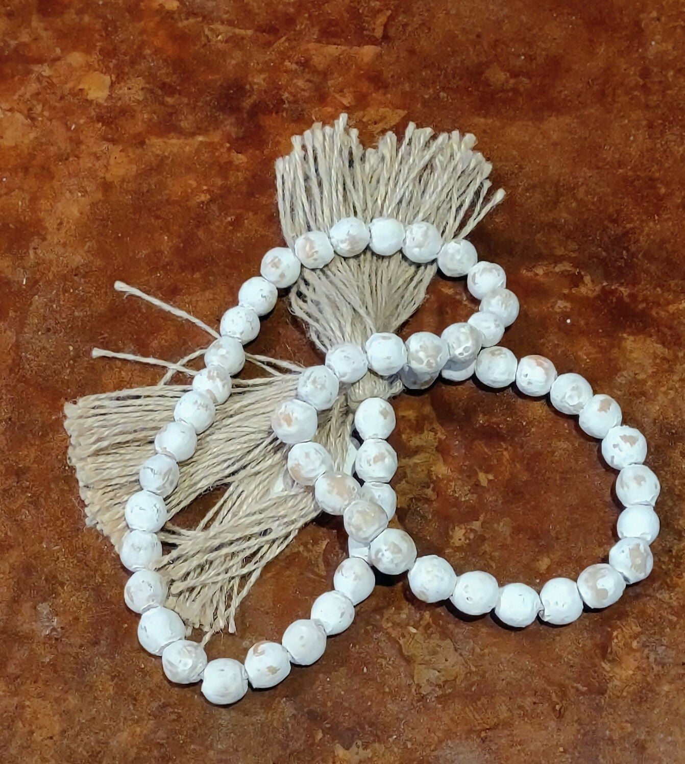 Wooden Bead Garland - Deadwood South Boutique & Company LLC