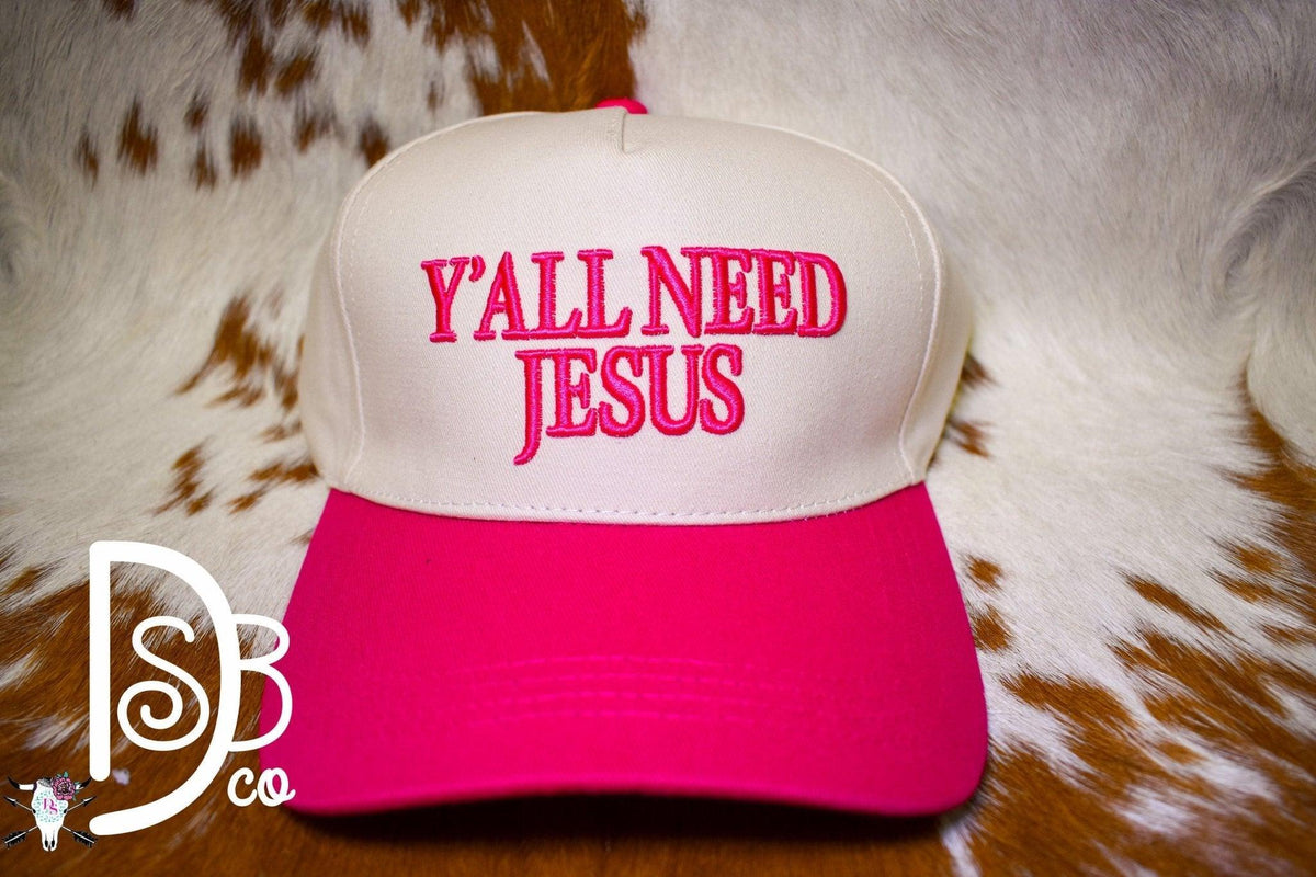 Yall Need Jesus Trucker Cap - Deadwood South Boutique & Company LLC