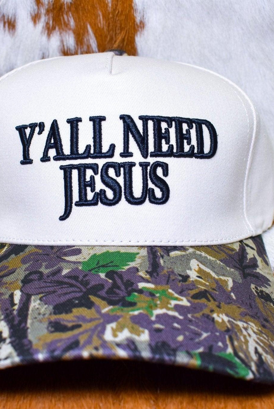 Yall Need Jesus Trucker Cap - Deadwood South Boutique & Company LLC