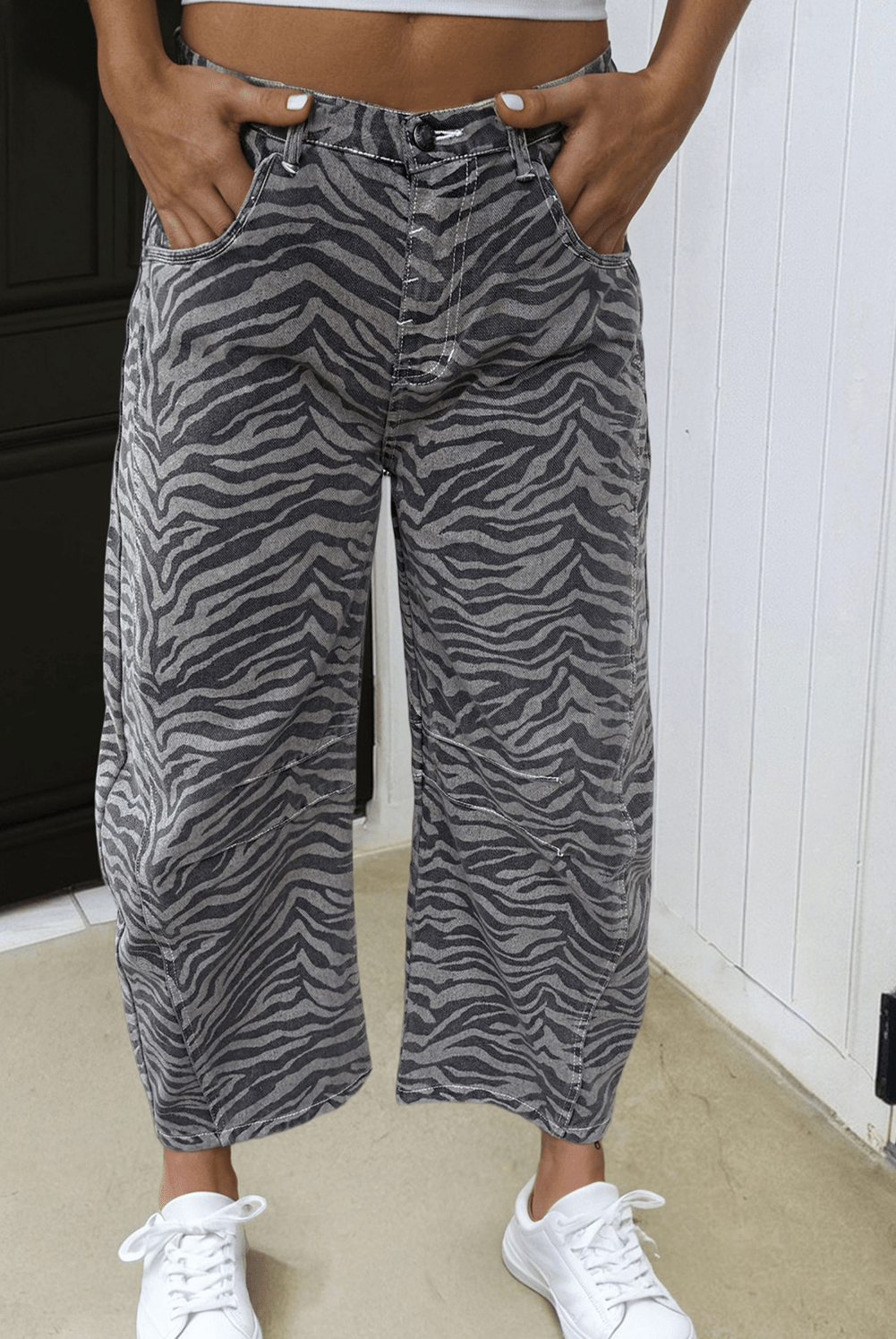 Zoey Zebra Pants - Deadwood South Boutique & Company LLC