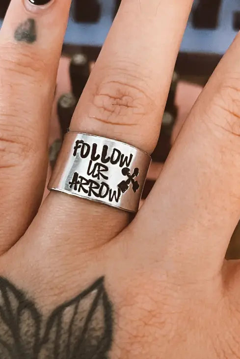 Follow Your Arrow Ring-Rings-Deadwood South Boutique & Company-Deadwood South Boutique, Women's Fashion Boutique in Henderson, TX