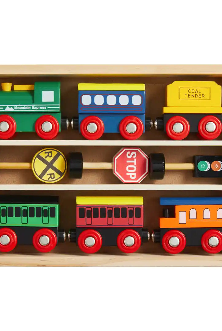 Mud Pie Boxed Train Set-Kids-Deadwood South Boutique & Company-Deadwood South Boutique, Women's Fashion Boutique in Henderson, TX