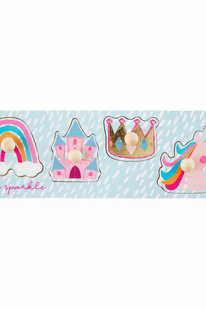 Mud Pie Unicorn Knob Wooden Puzzle-Kids-Deadwood South Boutique & Company-Deadwood South Boutique, Women's Fashion Boutique in Henderson, TX