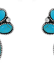 Gypsy Gem Fashion Stud Earrings-Earrings-Deadwood South Boutique & Company-Deadwood South Boutique, Women's Fashion Boutique in Henderson, TX