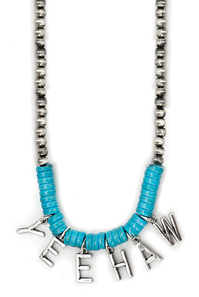 The Turquoise Necklace-Necklaces-Deadwood South Boutique & Company-Deadwood South Boutique, Women's Fashion Boutique in Henderson, TX