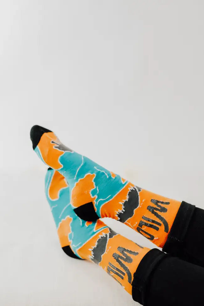 Stay Wild Socks-Socks-Deadwood South Boutique & Company-Deadwood South Boutique, Women's Fashion Boutique in Henderson, TX