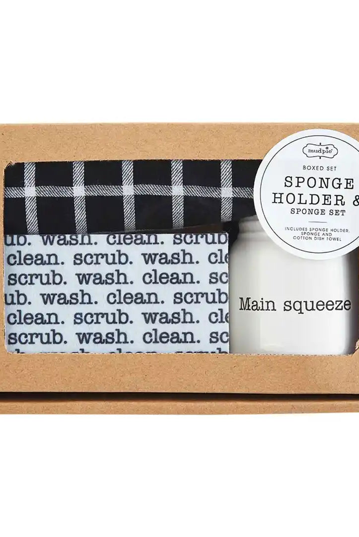 Mud Pie Boxed Sponge Boxed Set-Home Decor & Gifts-Deadwood South Boutique & Company-Deadwood South Boutique, Women's Fashion Boutique in Henderson, TX