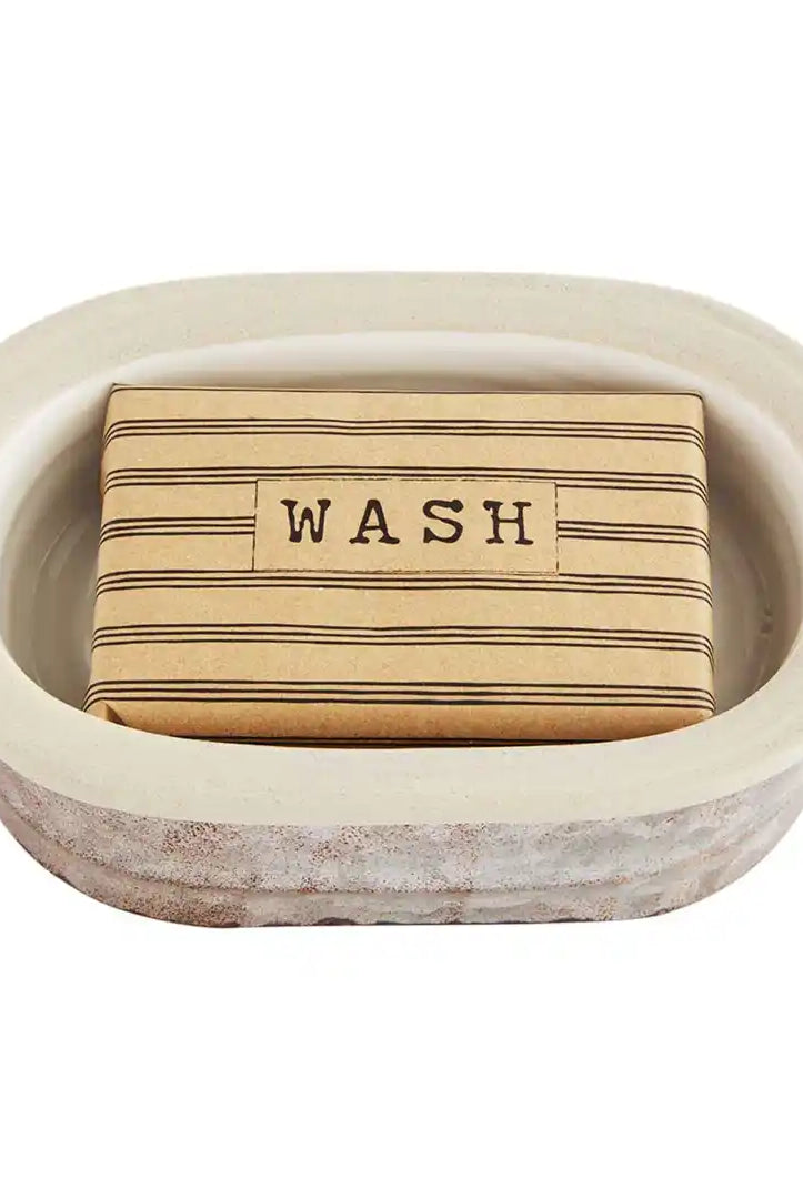 Mud Pie Farm Soap Dish Set-Home Decor & Gifts-Deadwood South Boutique & Company-Deadwood South Boutique, Women's Fashion Boutique in Henderson, TX