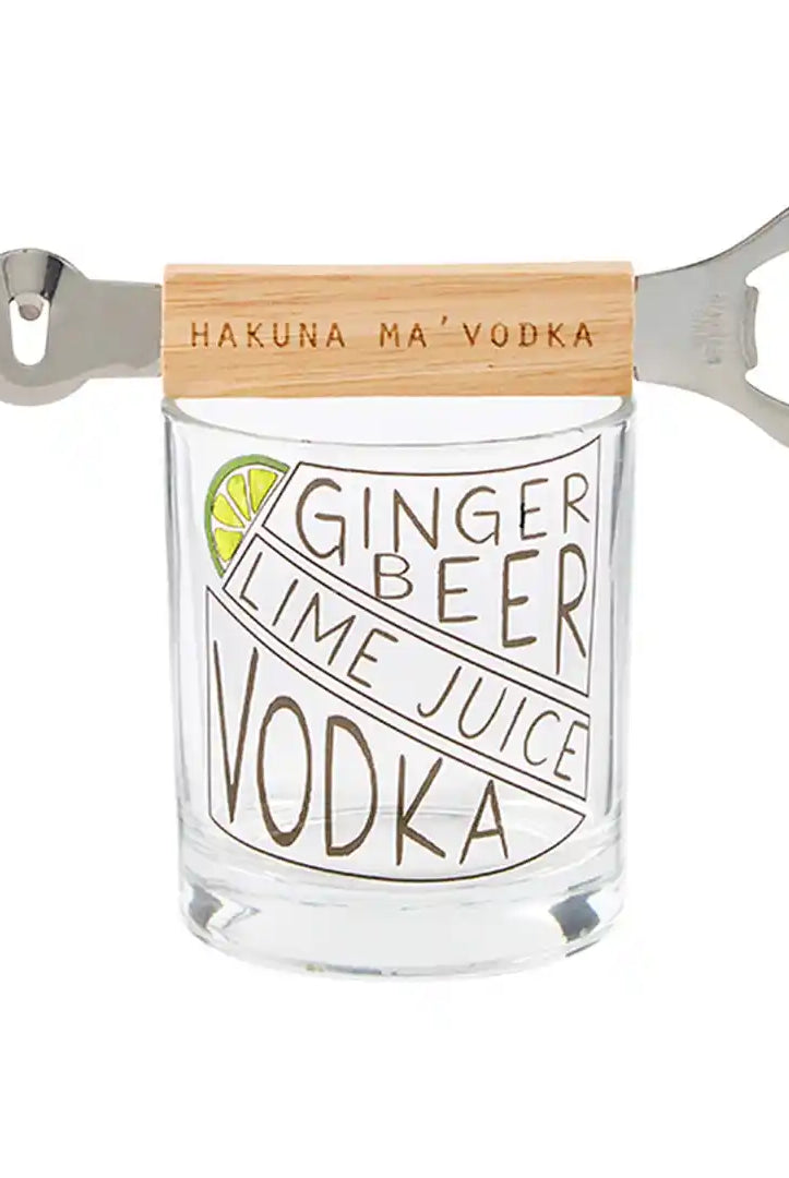 Mud Pie Vodka Recipe Glass Set-Home Decor & Gifts-Deadwood South Boutique & Company-Deadwood South Boutique, Women's Fashion Boutique in Henderson, TX